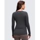 thumbnail image 2 of Remera CRZ YOGA Butterluxe Premamá Manga Larga Gris Talle S, 2 of 6