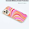thumbnail image 5 of Groovy Waves Case for iPhone 14 Pro ,Aesthetic Art Design Pattern TPU Shock Proof Cover Case, 5 of 5