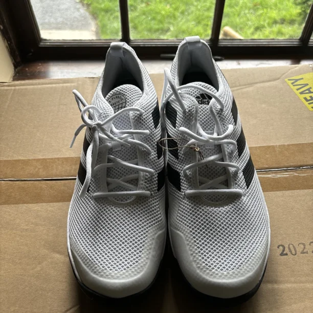 Ad-id-as CourtFlash White Black Men's Tennis Shoes GW2518
