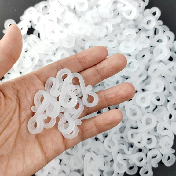 100Pcs Light Hanging Clips, Plastic Outdoor Light Clips, For Hanging Outdoor String Lights, Rope Lights, Xmas Tree Decoration, Suitable For Christmas Decorations, Parties, Weddings, Etc