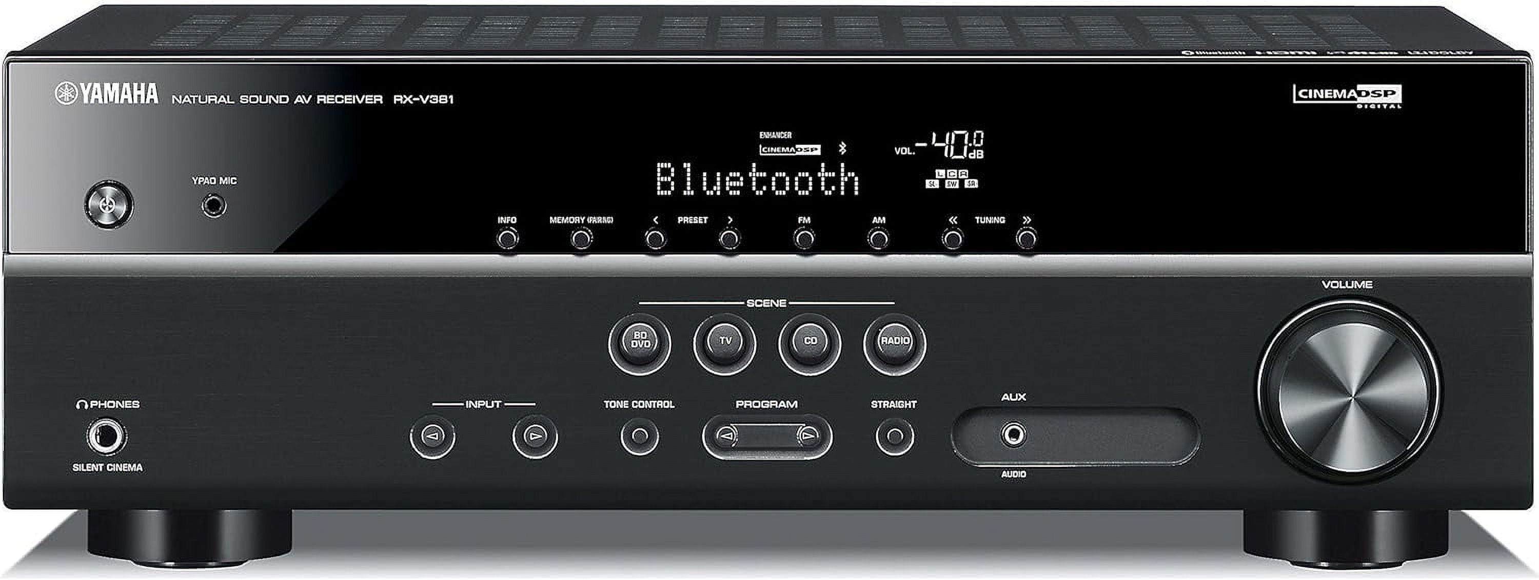  Yamaha Sistema de cine en casa inalámbrico de 5.1 canales  Bluetooth 4K 3D A/V Surround Sound Multimedia : Electrónica