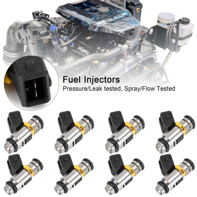 8PCS Fuel Injectors 861260T For Fiat Marine Mercruiser IWP069