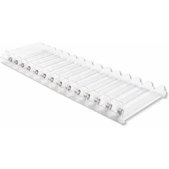 NextLevel Fit 3 FT, 11N Spring-Loaded Shelf Pushers for 15-Inch Gondola Shelves – Weight Capacity Up to (29-to-38 OZ)