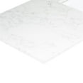 thumbnail image 3 of Ceres 73" Engineered Stone Vanity Top in Grain White with Double White Sinks, 3 of 6