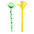 thumbnail image 1 of 2 Pcs Inflatables Toys Animals Sticks Jungle Animals Inflatables On A Stick Frog Giraffe Toys For Children'S Day Birthday Kids Valentines Day Class Exchange Presents, 1 of 6