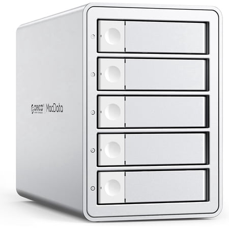 ORICO 5 Bay Hard Drive Enclosure USB 3.2 Gen 2, External HDD Enclosure for 2.5/3.5 Inch SATA HDD SSD, Tool-Free DAS Storage with 150W Power Supply, Daisy-Chain Support Up to 330TB – 9958C3