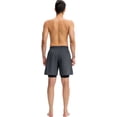 thumbnail image 5 of Active Men's Athletic Training Shorts with Inner Compression Layer Side Pockets and Adjustable Drawstring Waist - X Large, Gray, 5 of 7
