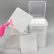 thumbnail image 1 of 200pcs Wipes Paper Cotton Eyelash Glue Remover Wipe Mouth Of The Glue Bottle Prevent Clogging Glue Cleaner Pads Lash Extension, 1 of 4