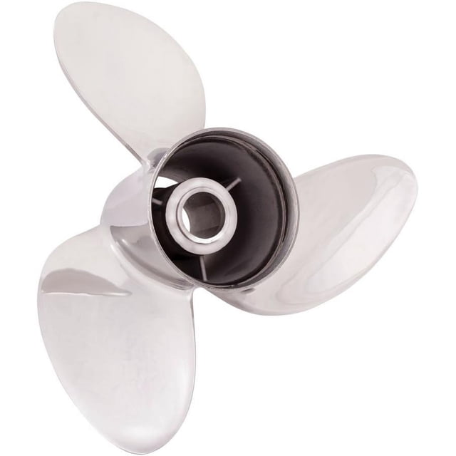 SOLAS RUBEX HR3 14.75" x 18" Pitch Standard Rotation 3 Blade Stainless Steel Boat Propeller