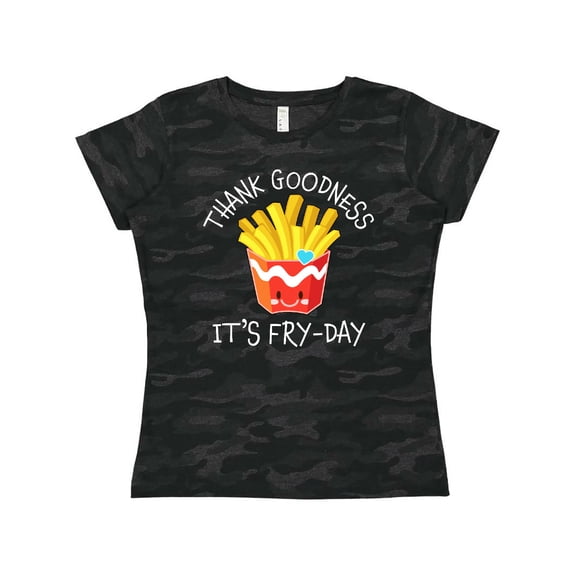 Inktastic Thank Goodness Its Fry-day- French Fries Women's T-Shirt
