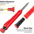 thumbnail image 3 of High Quality Materials, Mechanical Carpenter Pencil with Refillable Design, Heavy Duty Tool for Construction Workers & Masons, Capable of Marks on Various Surfaces, 3 of 5
