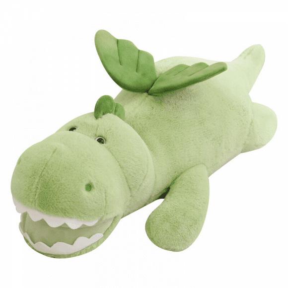 Girl animal large toy animal marine animal plush baby party like treasure chest prize room decoration theme party boy girl animal toy (green)