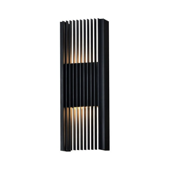 ET2 Lighting - Rampart - 30W 2 LED Outdoor Wall Mount-22 Inches Tall and 8