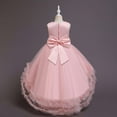 thumbnail image 4 of XMMSWDLA Toddler Girl Clothes Children Dress Girl No Sleeve Princess Dress Flower Tail Dress Skirt Tutu Skirt Net Gauze Dress Canonicals, 4 of 8