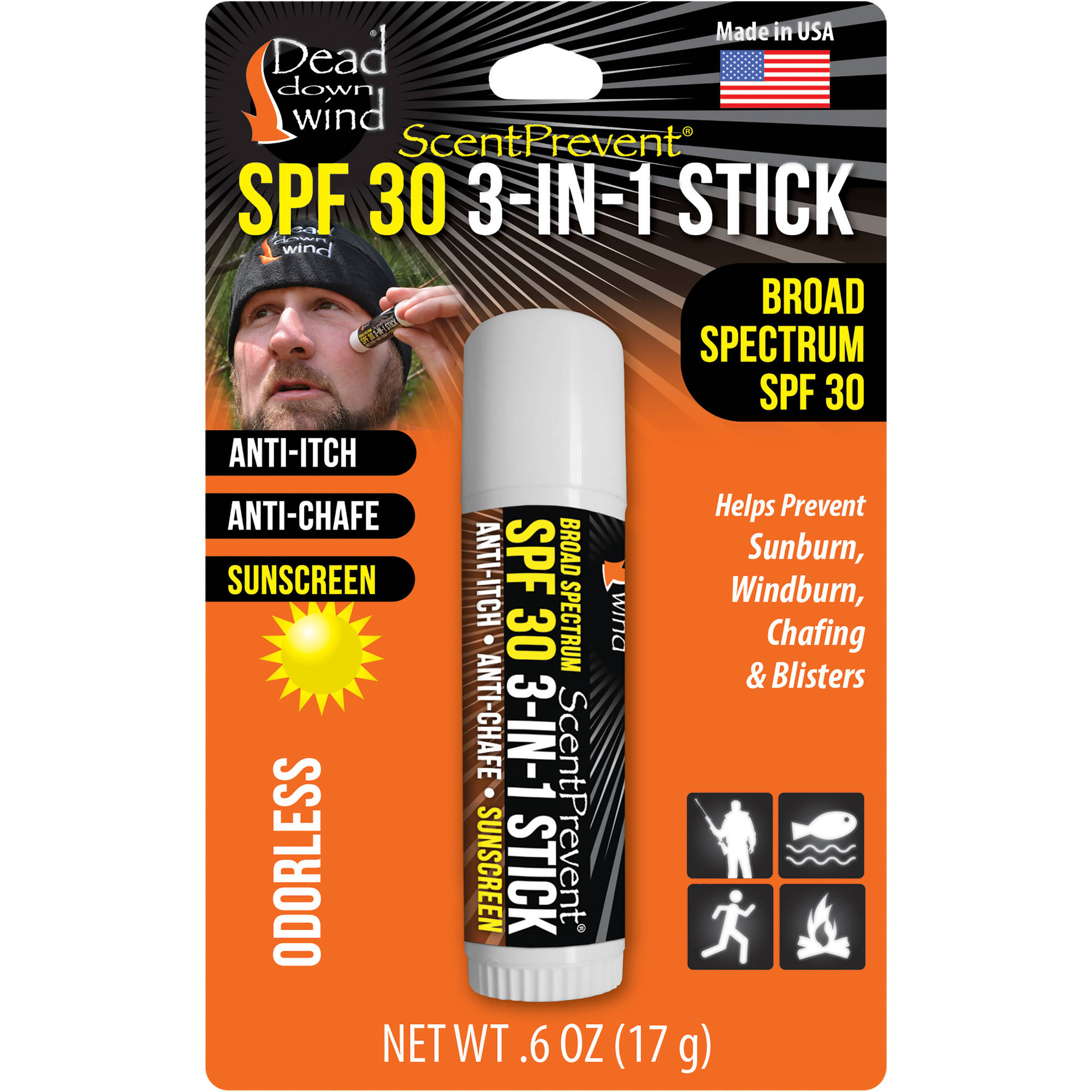 Dead Down Wind SPF30 3in1 Scent Prevent Stick