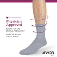 thumbnail image 4 of HSHDLDF Men's Diabetic Cotton Crew Socks Loose Fitting Non-Binding Top Circulatory Cushion Bottom, 4 of 6