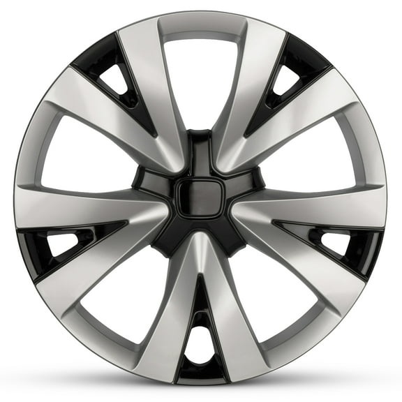 New 16 Inch Hubcaps For 2022-2024 Honda Civic - Set of 4 Silver with Black - Wheel Covers
