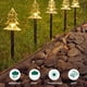 thumbnail image 5 of De Estrella De Navidad Ahorro De Energía Al Aire Libre Luces De Estaca Con Energía Solar A Prueba De Agua Decoraciones Para El Hogar Camino Jardín Pasarela Patio Césped Patio Advancent HA043842-02, 5 of 6