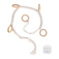 thumbnail image 2 of Colgador de Plantas ANGGREK con Borlas Blanco 90 cm, 2 of 8