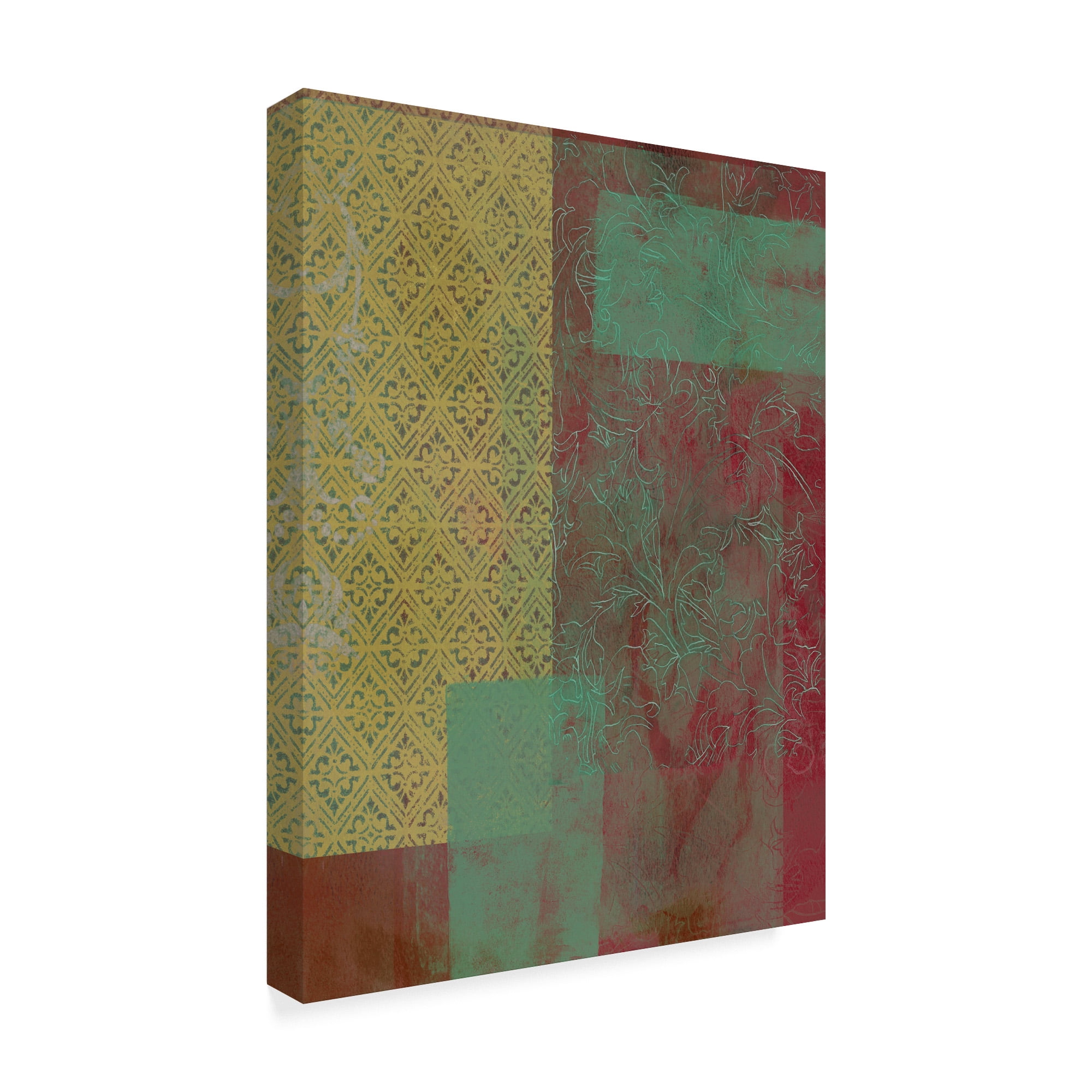 Trademark Fine Art 'Brocade Tapestry I' Canvas Art by Naomi McCavitt