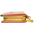 thumbnail image 5 of Women's Magenta Glossy Patent Leather Wallet with Card Holder Organizers and Convertible Vegan Leather Strap Wristlet, 5 of 6