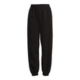 thumbnail image 2 of No Boundaries Pull On Fleece Joggers, 28" Inseam, Wlomen's and Women's Plus, 2 of 5