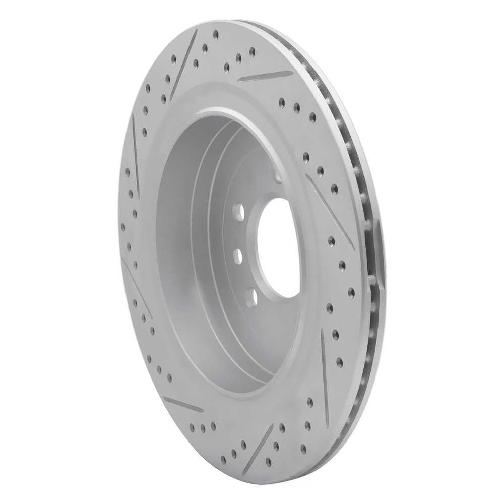 Dynamic Friction Company 830-11010R DFC Geoperformance Rotor - Drilled and Slotted