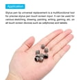 thumbnail image 4 of Unique Bargains 12 Pcs Pointes de Stylet Fibre Conductrice Écran Tactile Capacitif Remplacement 8mm, 4 of 7