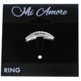 thumbnail image 2 of Mi Amore 925 Sterling Silver Sized-Ring Silver Size 7.50, 2 of 2