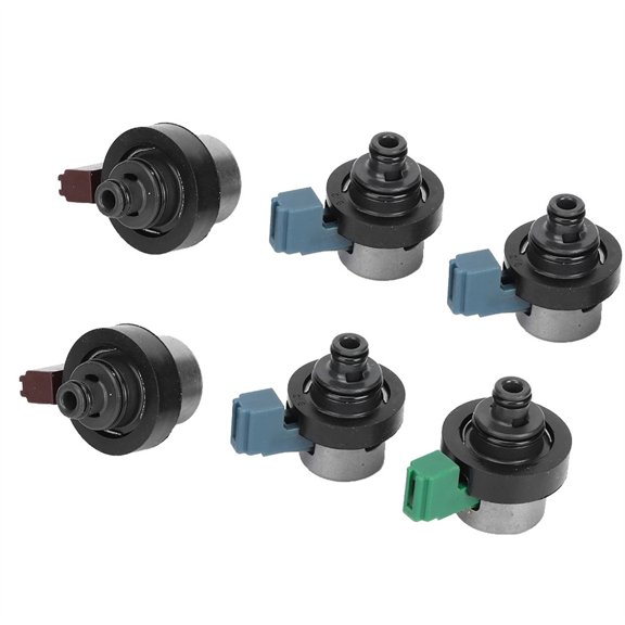 6Pcs 4EAT Transmission Solenoids Set For Subaru Outback Forester 2.5 2001-2010