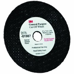

CUTOFF WHEEL 50PK 3 X 1/32 X 3/8