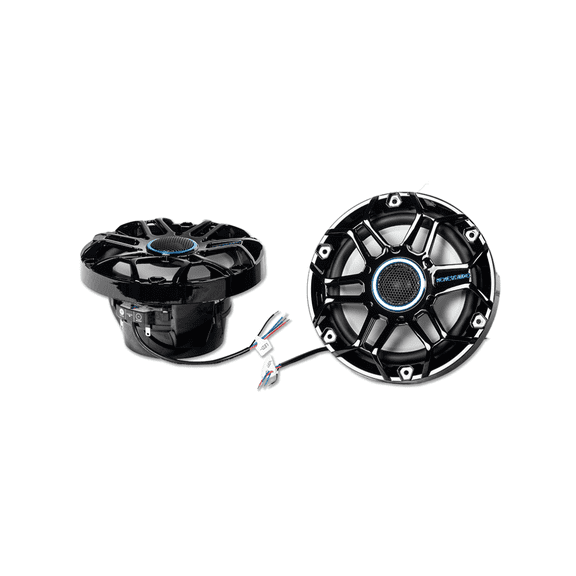 Nemesis Audio SOAK-65 6.5" 2-Way 400W Max 4-Ohms Marine Speakers w/ RGB (Pair)