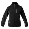 thumbnail image 2 of Chamarra deportiva con capucha removible reflectante - Athlone azul M, 2 of 3