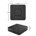 thumbnail image 4 of Android TV Box (Allwinner H313)with Voice Remote – Android 10, 4K Ultra HD, Dual-Band WiFi (2GB RAM + 8GB ROM), 4 of 7