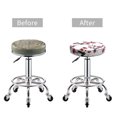 thumbnail image 5 of Fotbe Cherry Blossoms Stool Covers Round,Waterproof Round Bar Stool Covers Bar Chair Covers Washable Stool Cushion Slipcover for 12-14 Inch Chair-13 inch, 5 of 7
