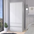 thumbnail image 3 of Newboti Furniture Armoire Closher, Bedroom, White 39314, 3 of 7