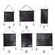 thumbnail image 5 of Wdftyju 2 marcos de fotos de madera con pintura decorativa de diamantes, arte para colgar carteles DIY (A) Wdftyju 6cs4xj8tx7fk7qx7, 5 of 7