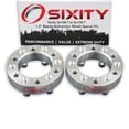 thumbnail image 3 of Sixity Auto 2 pc 1.5" 6x139.7 Wheel Spacers compatible with Mazda B2000 B2200 M12x1.5mm 1.25in Studs Lugs, 3 of 7
