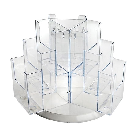 Azar Displays Acrylic Brochure Holder Trifold (250810) AZA252810