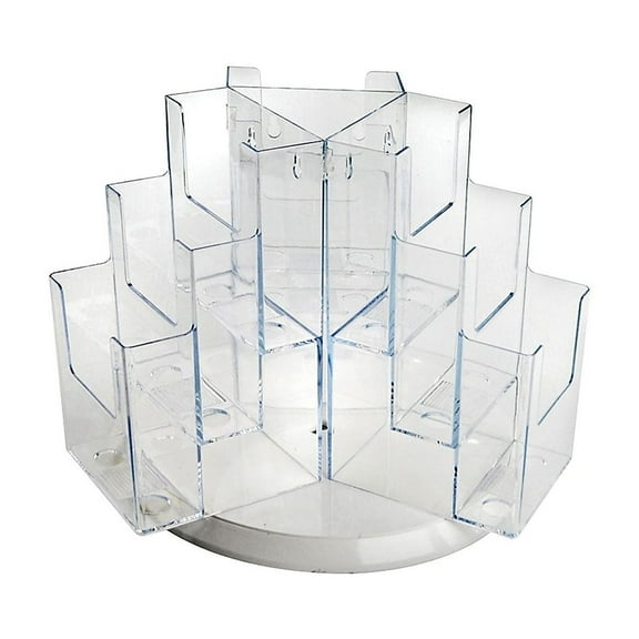 Azar Displays Acrylic Brochure Holder Trifold (250810) AZA252810