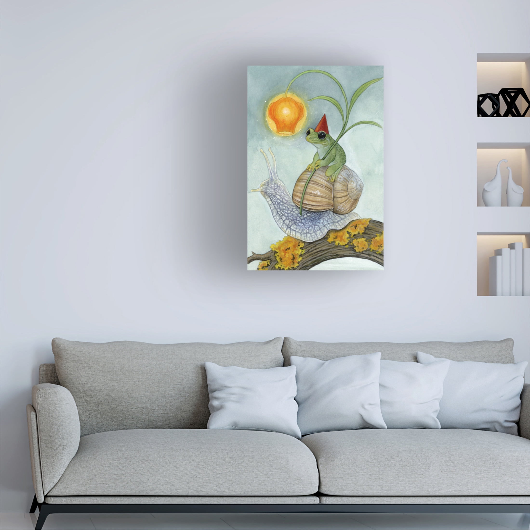 Trademark Fine Art Lea Chaillaud Onward Canvas Wall Art