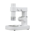 thumbnail image 1 of 1000X WiFi Portable Mini Electronic Microscope + Base Stand Stage Set Compact Handheld Digital Magnifier with 8PCS Lamp Beads Specimen Slides for Smartphone Tablet Laptop Desktop Insect Skin Plant, 1 of 8