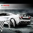 thumbnail image 7 of RUseeN 100 Feet Black and White Checkered Flag Banner, Checkered Pennant Banner Racing Flag for Nascar Race Car Themed Birthday Party Decorations Supplies, 7 of 7