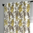 thumbnail image 5 of Sunny Day Gold Printed Cotton Curtain (1 Panel), Sunny Day Gold, 50W X 108L, 5 of 6
