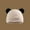 Beige, variant on Warm Lined Hat With Bear Ears Thickened Warm Cap