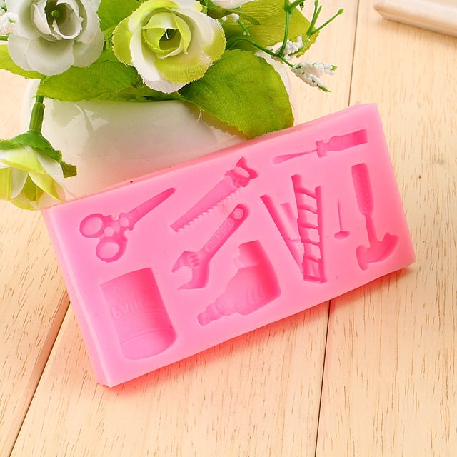 Precioso Molde De Silicona Para Fondant, Patrón De Encaje De Flores Para Decoración De Pasteles, Pasta Y Azúcar Con Un Estilo Atractivo Y Fácil Operación