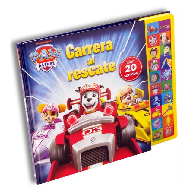 Nickelodeon: PAW Patrol - Carrera al Rescate - Libro con 20 sonidos