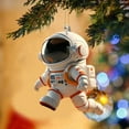 thumbnail image 4 of Taicans ‌Astronaut Christmas Tree Ornament,Astronaut Themed Hanging Decoration,Space-Themed Holiday Decor,Unique Christmas Tree Ornament for Kids & Adults,Perfect for Christmas Tree Decorations‌, 4 of 5