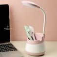 thumbnail image 3 of 1 Ensemble Lampe de Bureau Rechargeable Lumière Douce à Intensité Réglable Porte-Stylo Type Lampe de Table LED Déco Maison pour Amazon Kindle Liseuse Kobo, 3 of 10