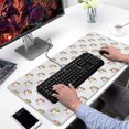thumbnail image 2 of Long Mouse Pads for Desk,Mini Unicorn Head Pattern Desk Mats on Top Of Desks, Desk Mouse Pad Extra Large with 3mm Non-Slip Base and Stitched Edge for Gaming,Office,Work,Home 31.5"x15.7", 2 of 6